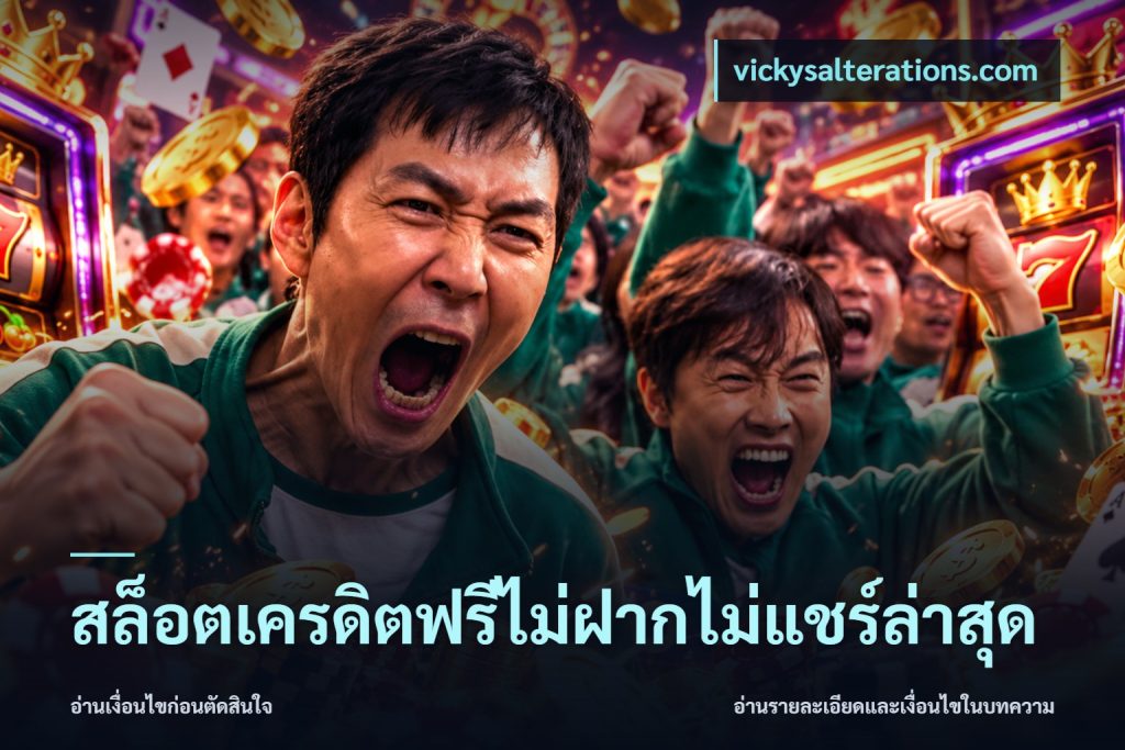 สล็อตเครดิตฟรีไม่ฝากไม่แชร์ล่าสุด