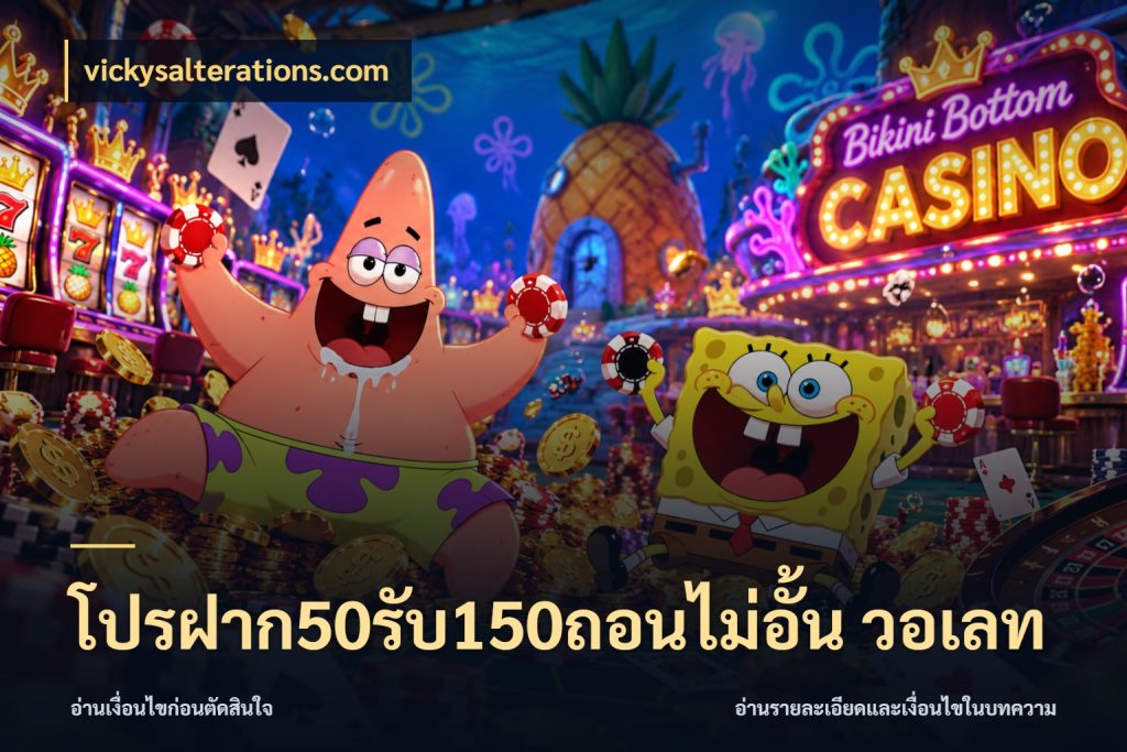 โปรฝาก50รับ150ถอนไม่อั้น วอเลท