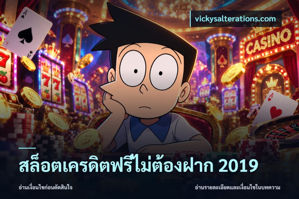 สล็อตเครดิตฟรีไม่ต้องฝาก 2019