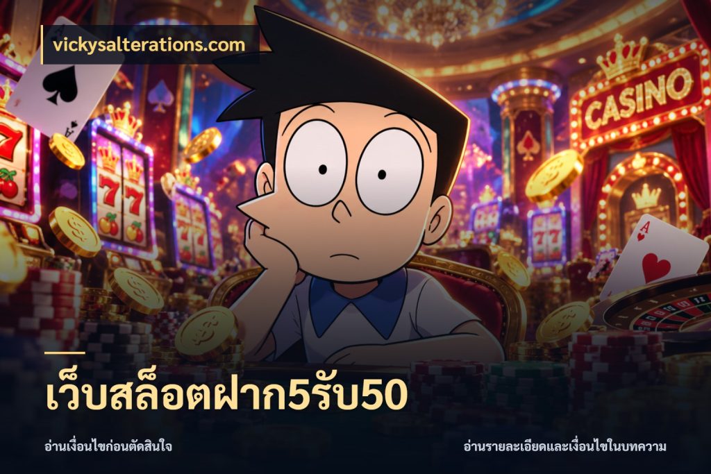 เว็บสล็อตฝาก5รับ50