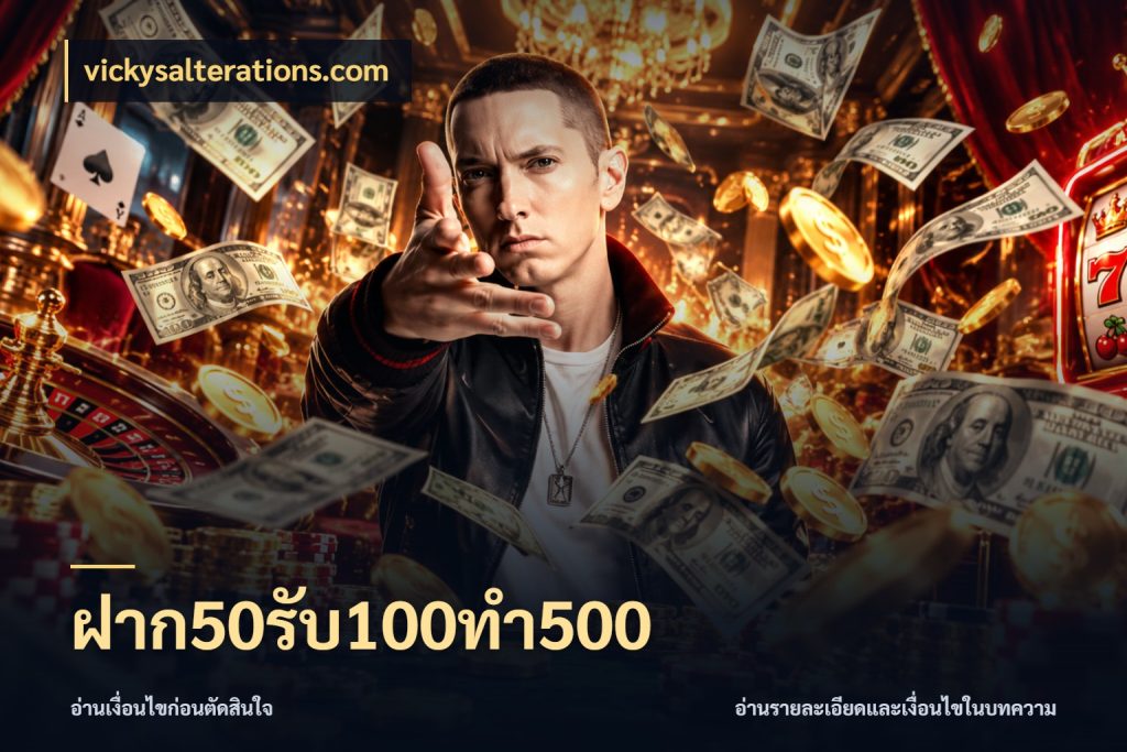 ฝาก50รับ100ทํา500