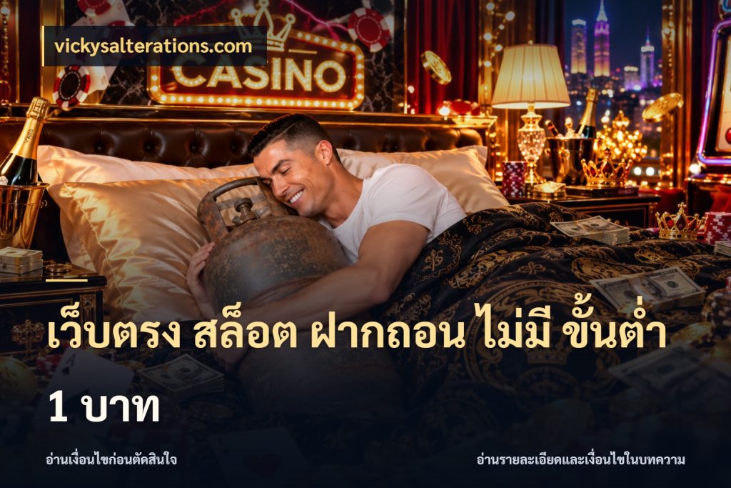 เว็บตรง สล็อต ฝากถอน ไม่มี ขั้นต่ำ 1 บาท