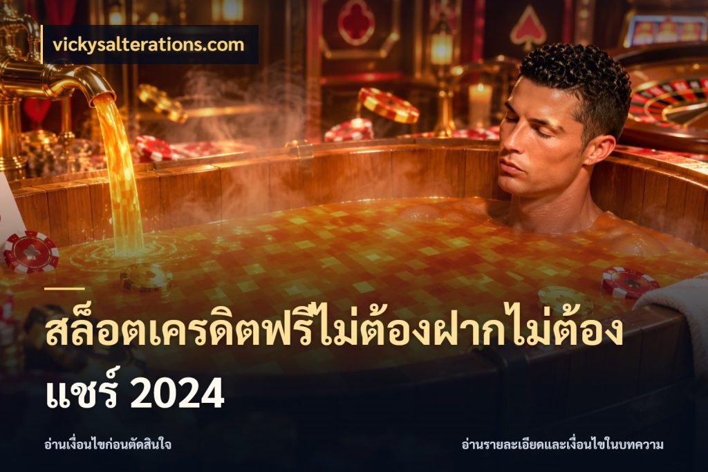 สล็อตเครดิตฟรีไม่ต้องฝากไม่ต้องแชร์ 2024