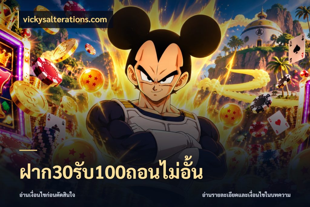 ฝาก30รับ100ถอนไม่อั้น