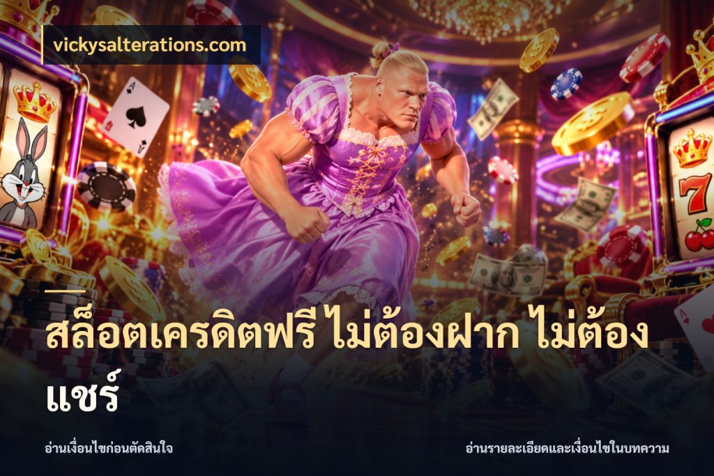 สล็อตเครดิตฟรี ไม่ต้องฝาก ไม่ต้องแชร์