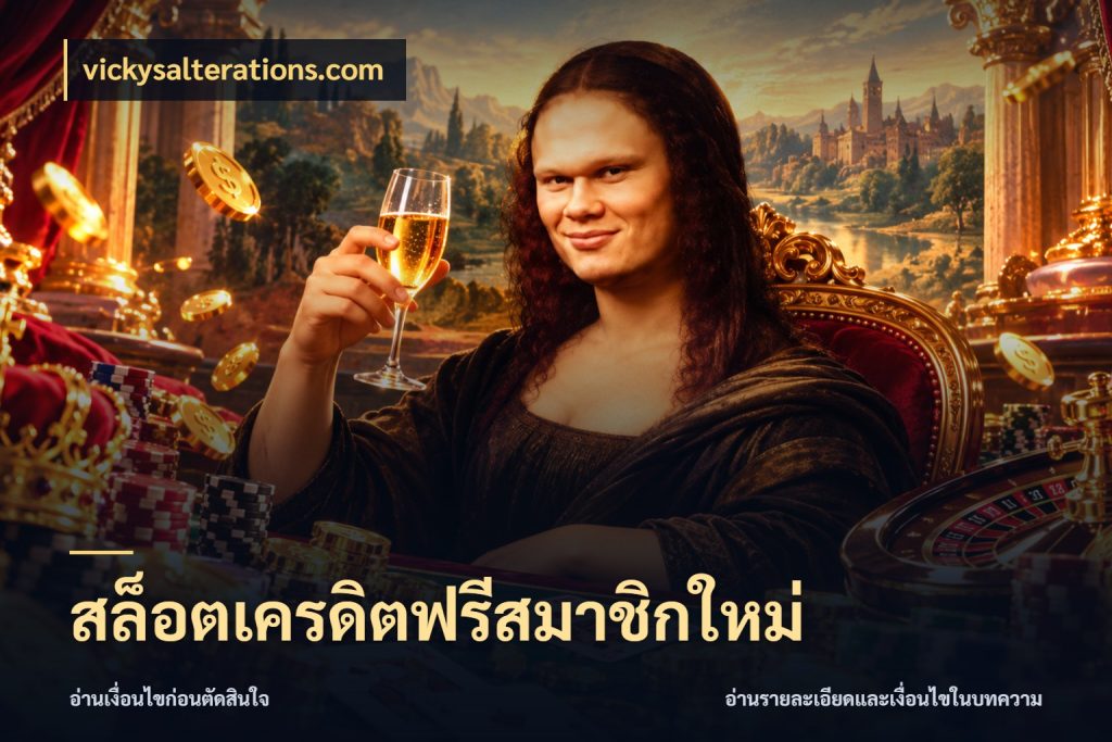 สล็อตเครดิตฟรีสมาชิกใหม่