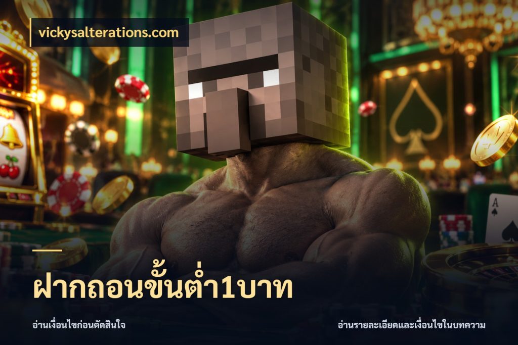 ฝากถอนขั้นต่ำ1บาท