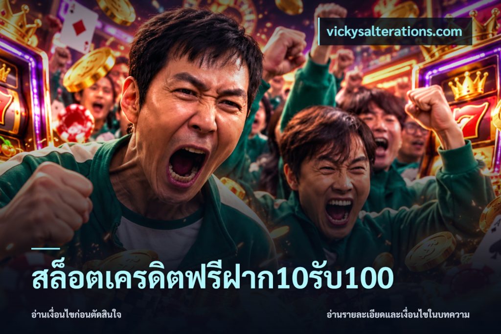 สล็อตเครดิตฟรีฝาก10รับ100